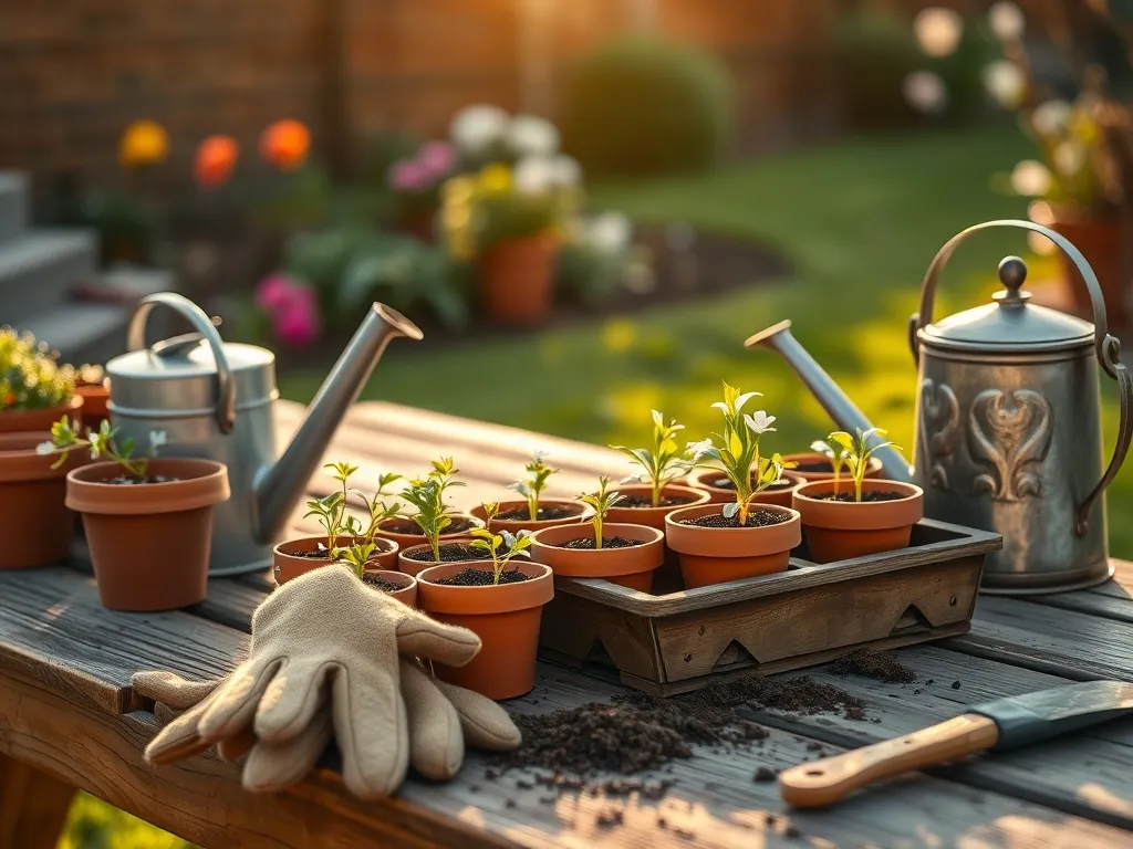 Co sadzić w kwietniu?