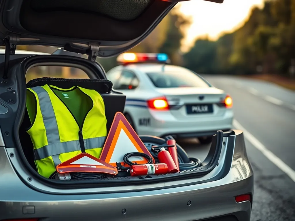 Obowiązkowe wyposażenie auta i najczęstsze kontrole policji