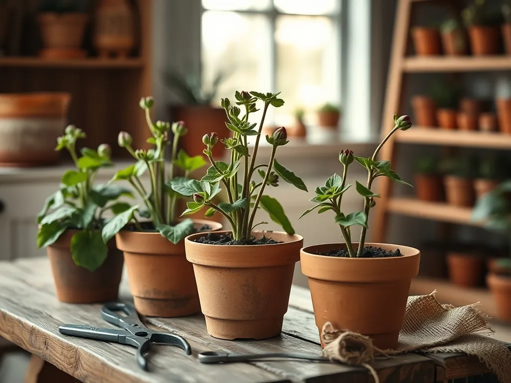 Zimowanie pelargonii – jak przygotować je do zimy?