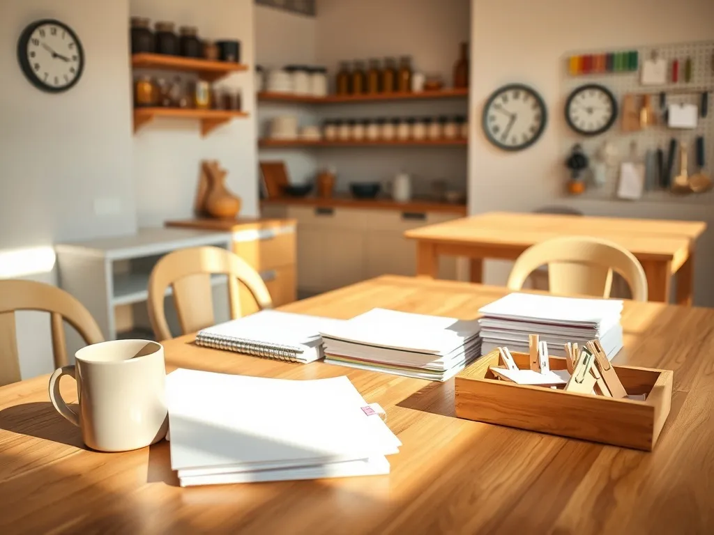 Najlepsze sposoby na organizację czasu w dużym gospodarstwie domowym